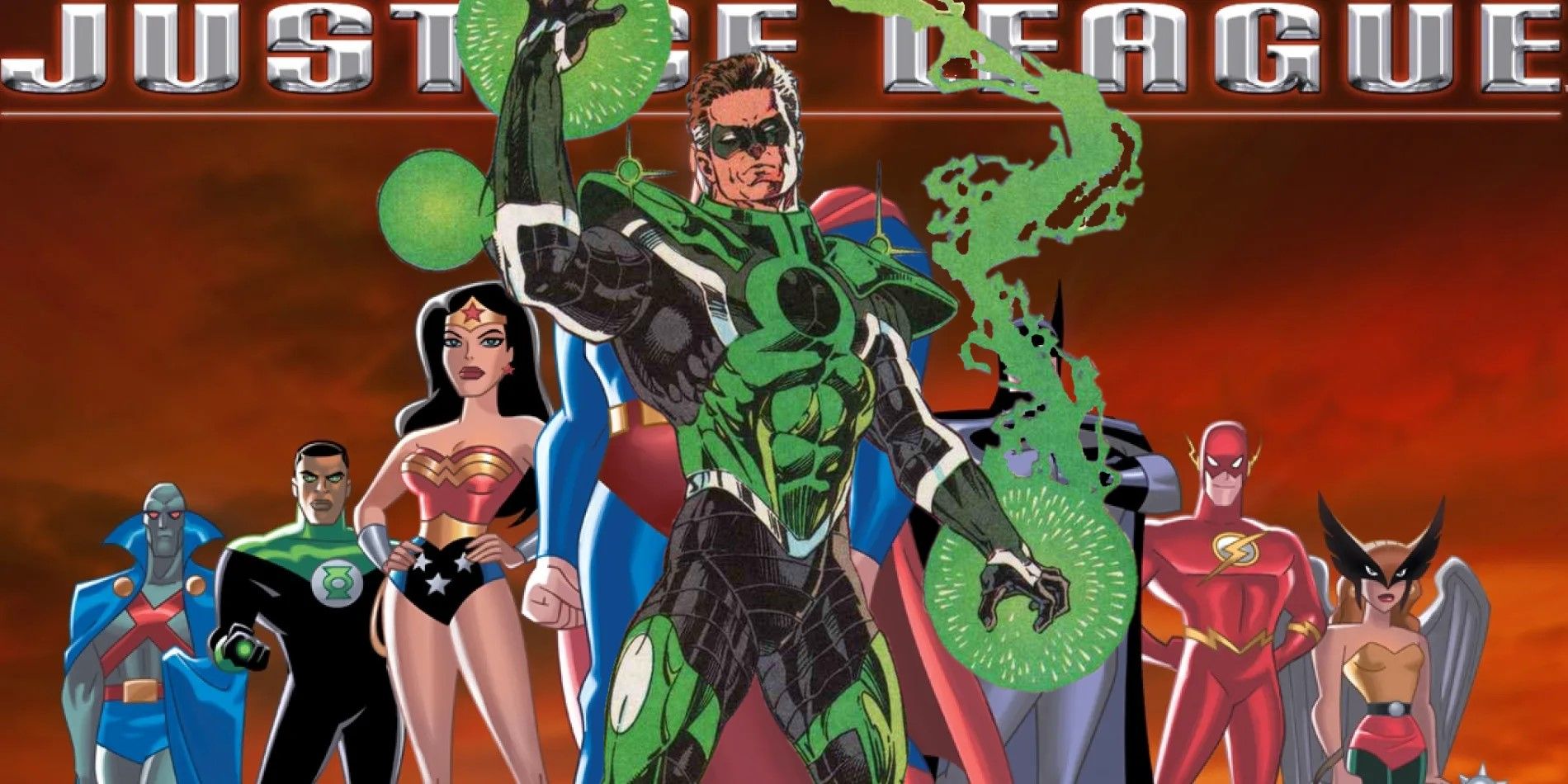 Composite image Parallax Hal Jordan DCAU Justice League-1