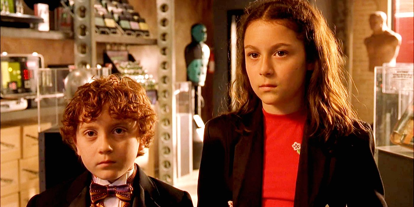Carmen and Juni Cortez in Robert Rodriguez's Spy Kids movie.
