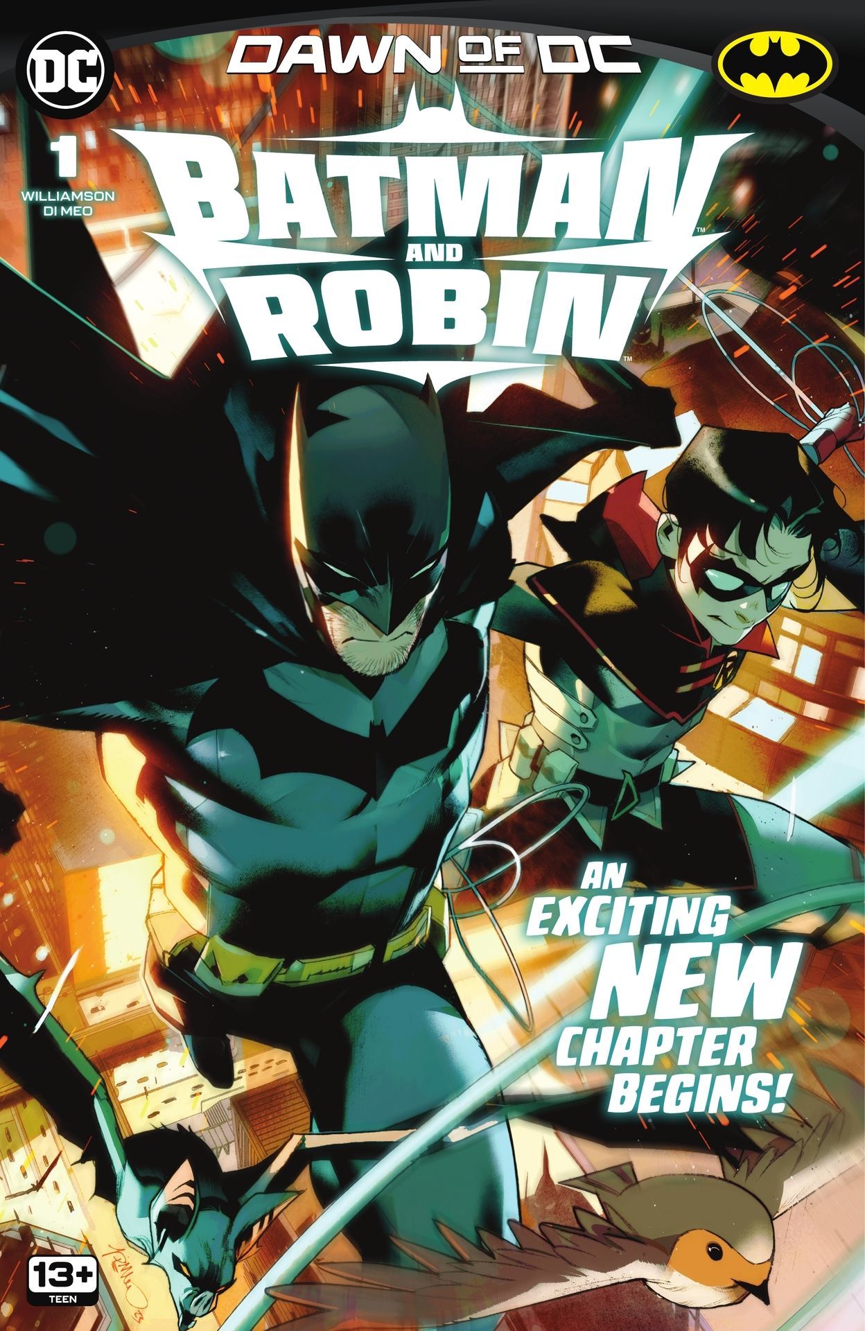 Cover A of Batman and Robin #1