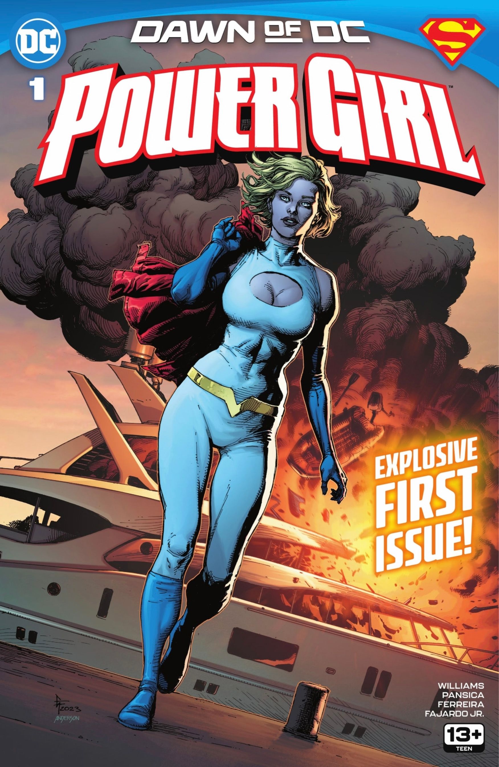 Cover A of Power Girl #1
