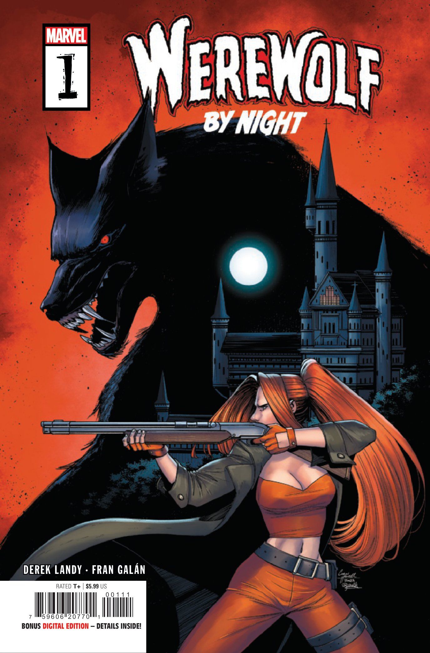 Werewolf By Night #1 ACover by Corin Howell and Rachelle Rosenberg