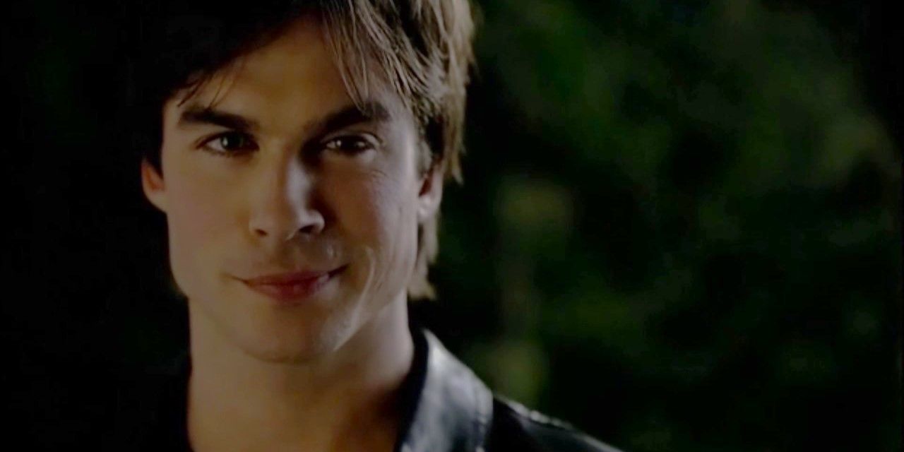 Cena de entrada de Damon em The Vampire Diaries