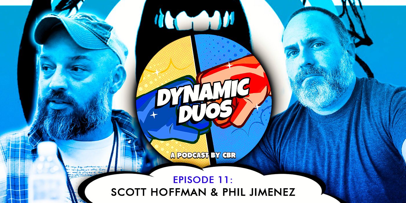 Phil Jimenez e Scott Hoffman se entrevistam no Dynamic Duos