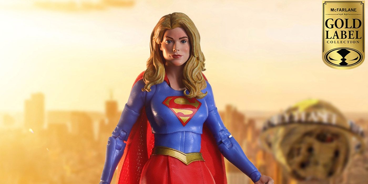 McFarlane Toys Supergirl Gold Label figurine.