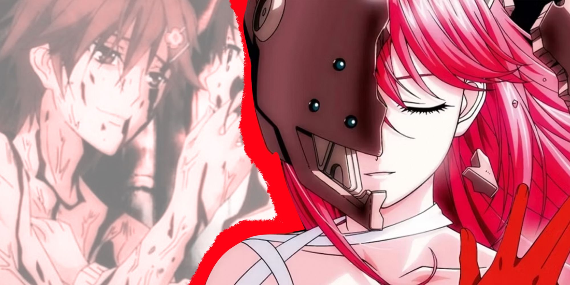 snap of elfen lied and pupa