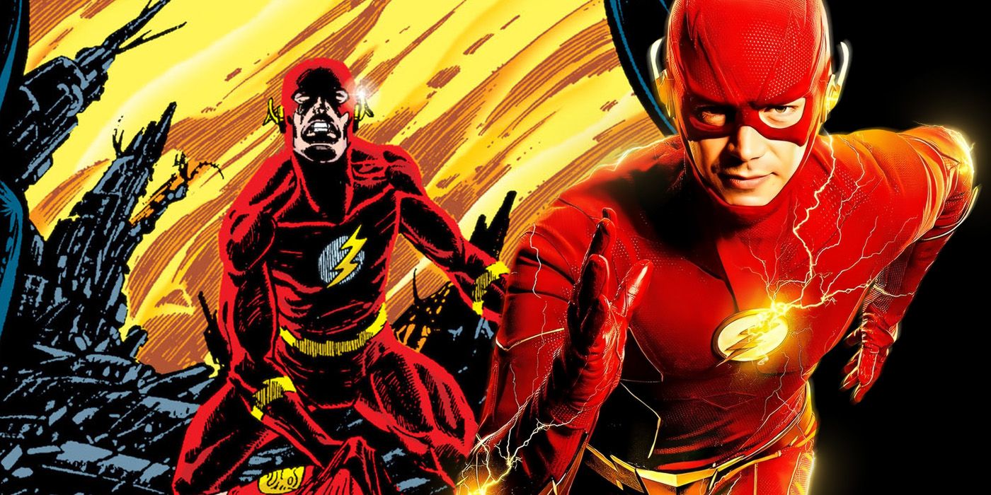 Barry Allen dies in Crisis on Infinite Earth and Grant Gustin from the Flash TV show