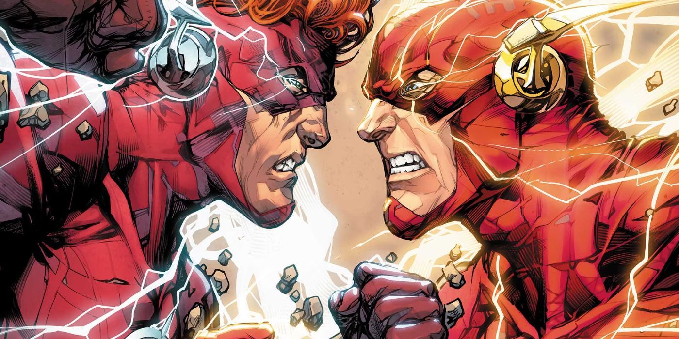 Wally West e Barry Allen se enfrentam durante a Guerra Flash.