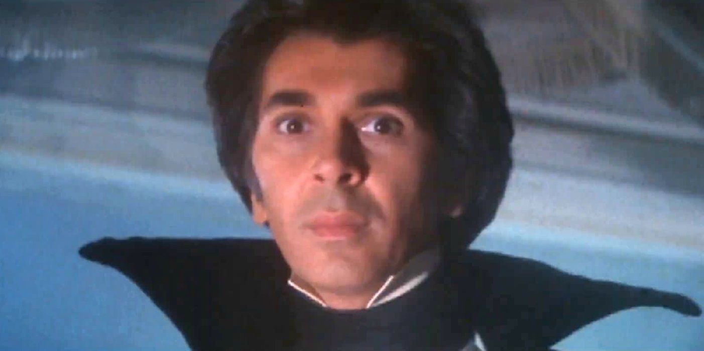 Frank Langella em Drácula 1979.