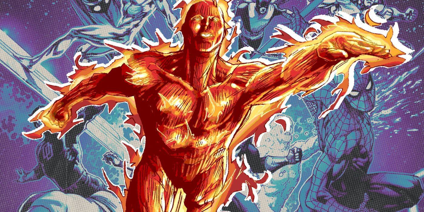 Human Torch on Marvel Age #1000