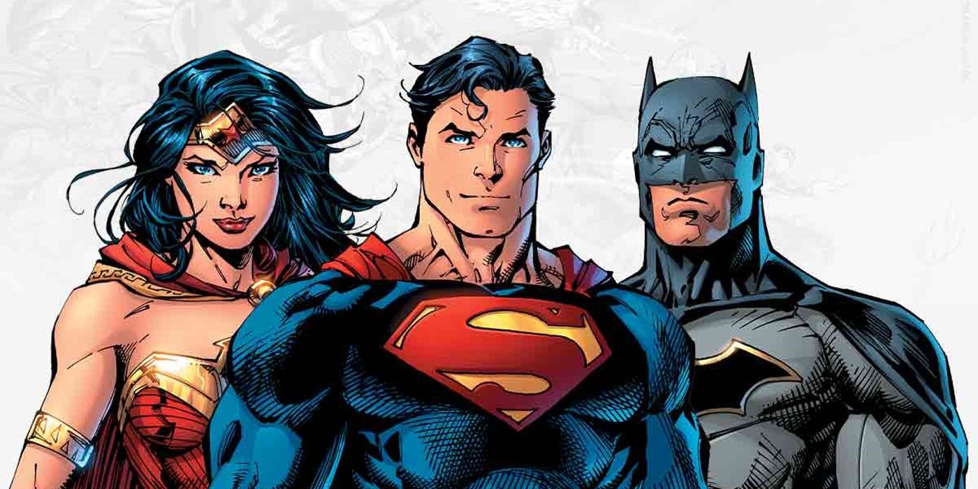DC Trinity, Wonder Woman, Superman and Batman unite.