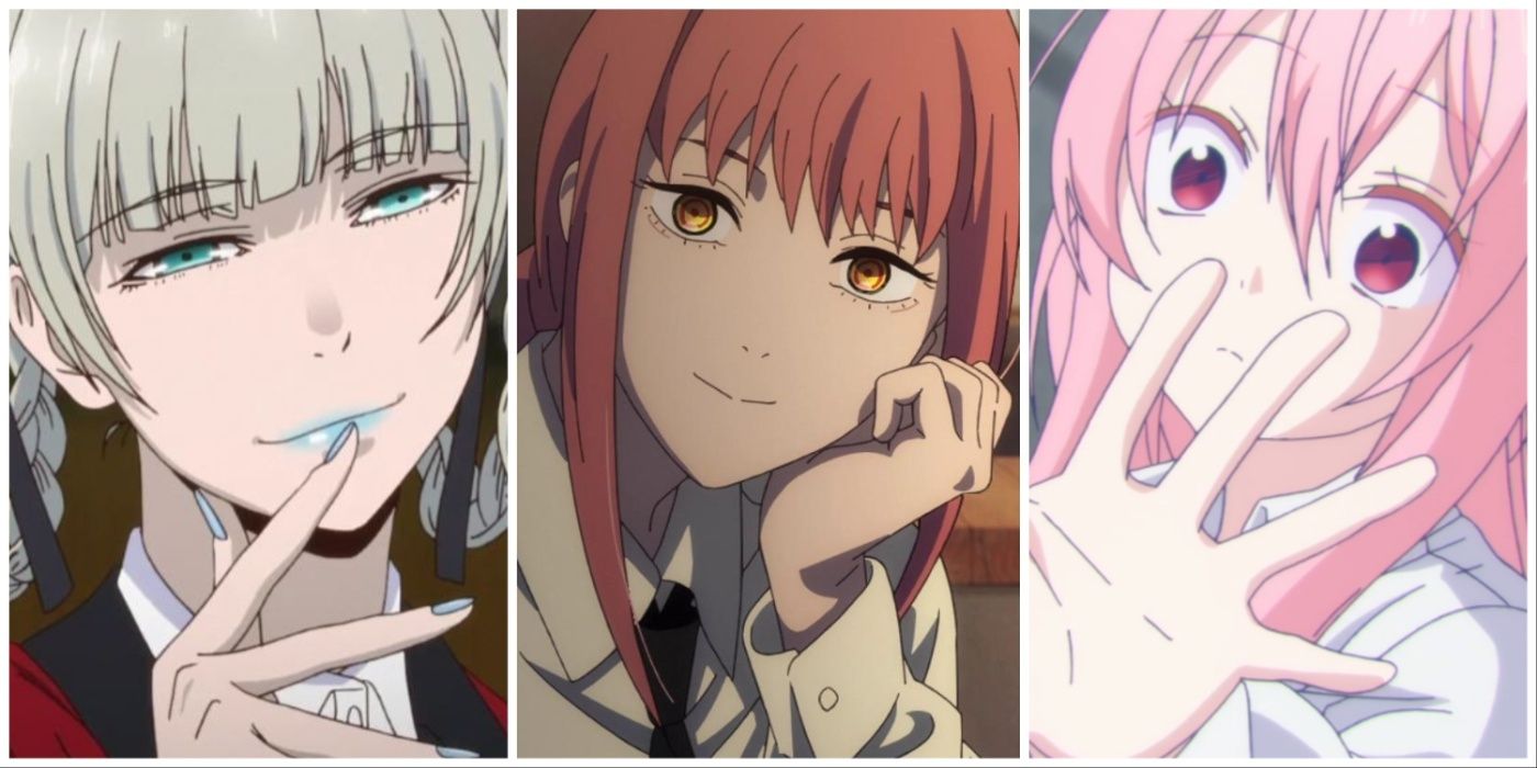 In love with Kakegurui anime , the characters of kirari and yumeko's wild  side reminded me somewhat of Makima from Chainsaw man.. the obsession , the  manipulation, the twisted scheming and control