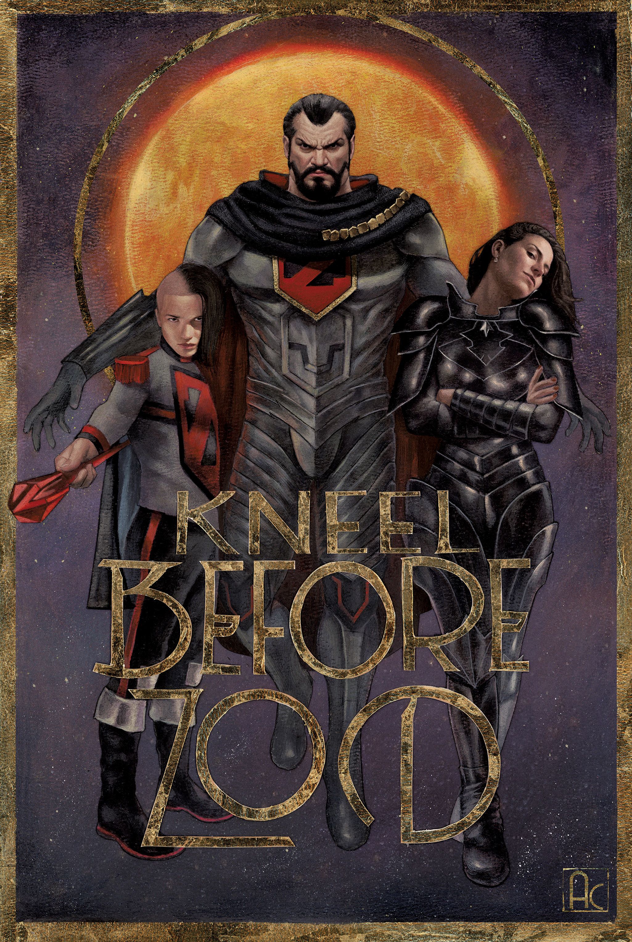 Kneel Before Zod 1 Foil Variant (Colon)