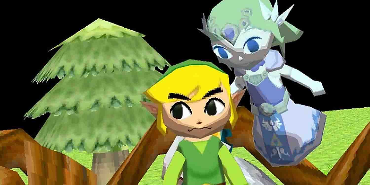 Link e Zelda em Spirit Tracks