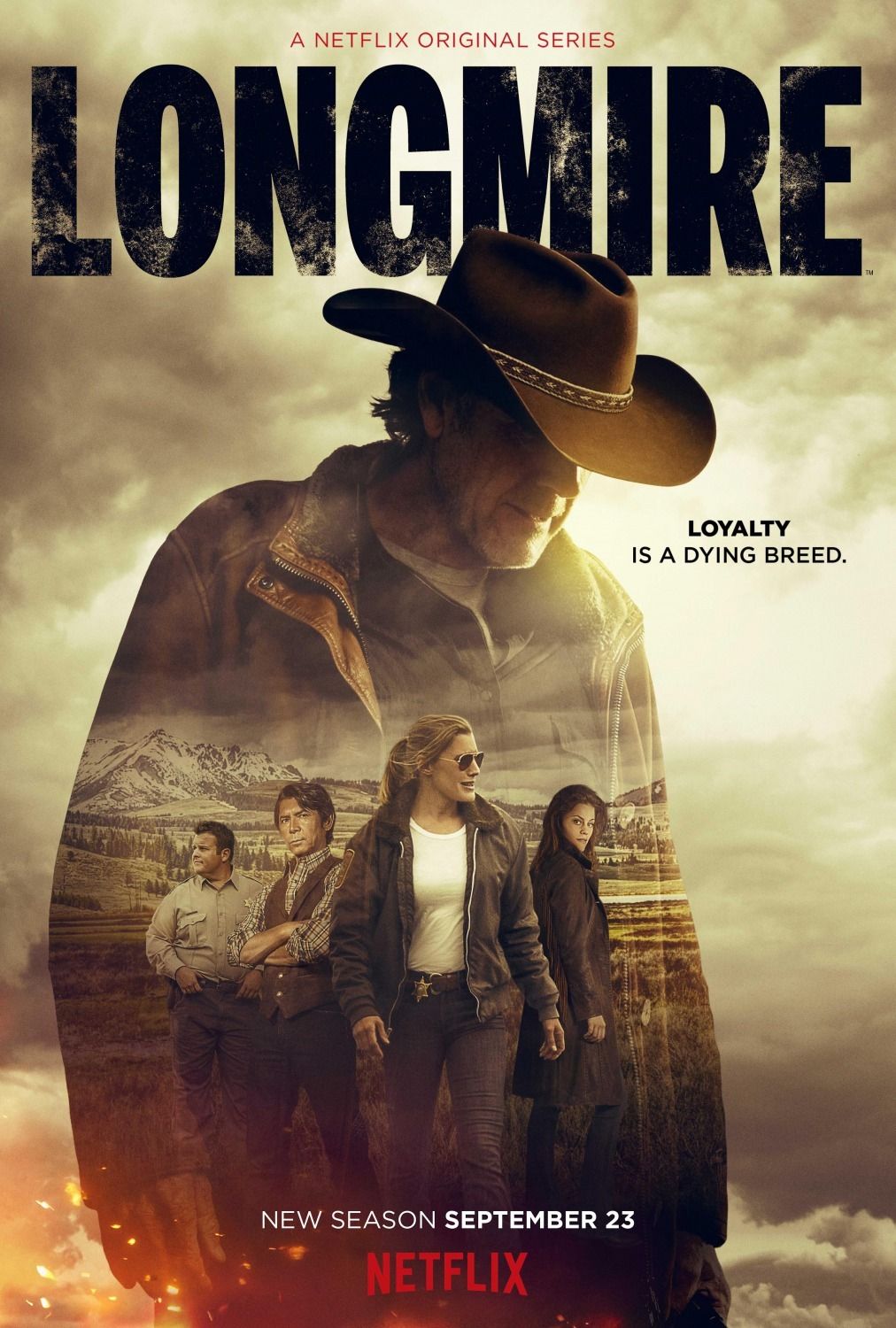 Longmire Netflix Poster