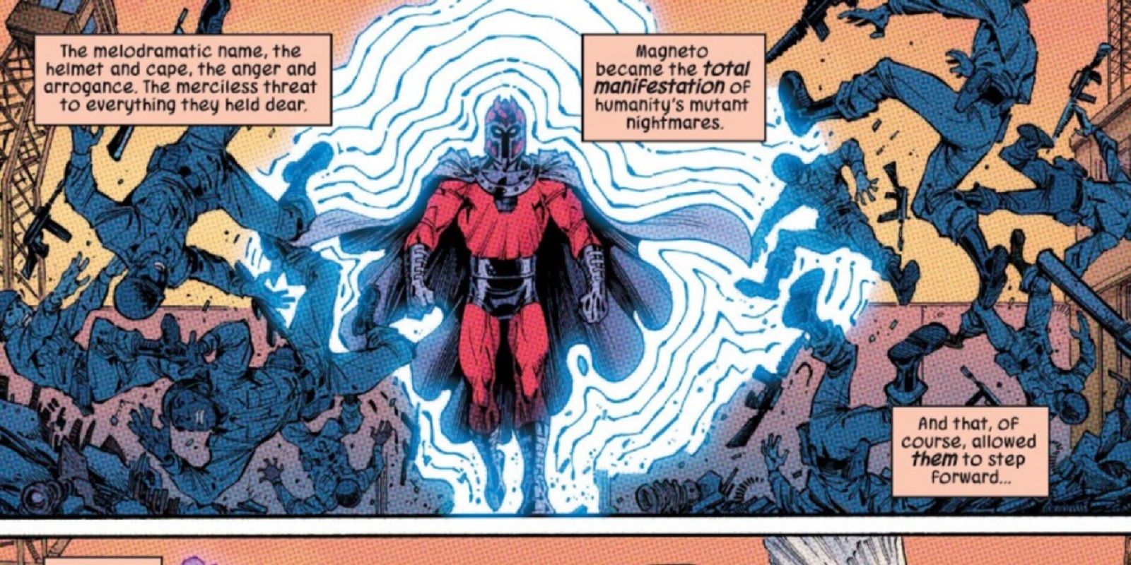 Magneto reflete sobre seu passado.