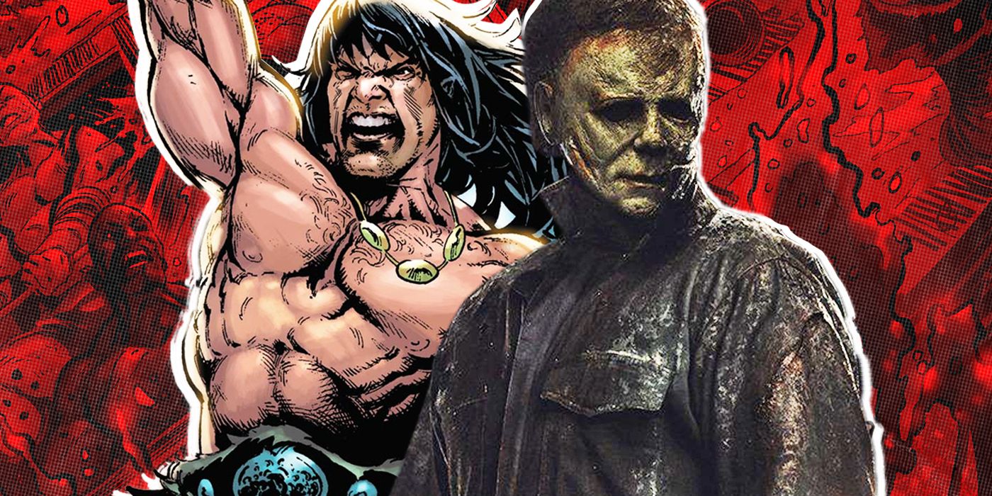 michael myers and conan the Barbarian