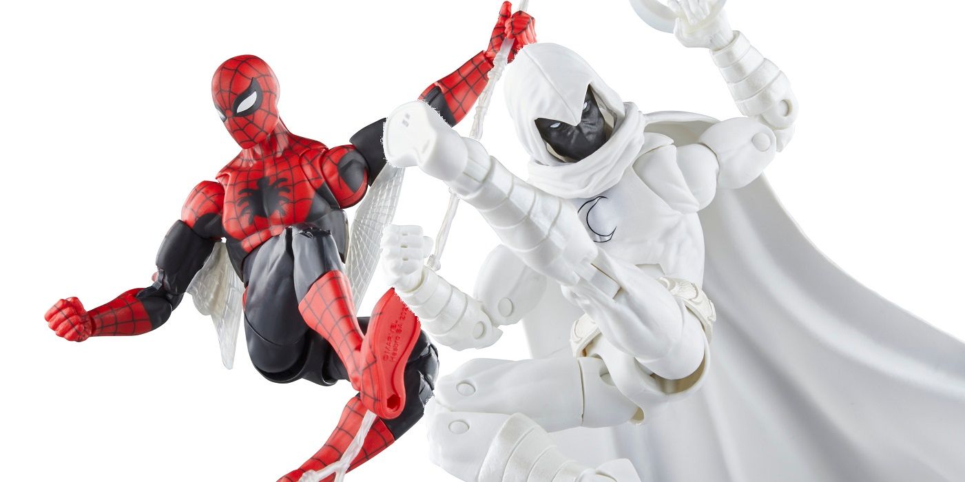 EXCLUSIVE: Marvel Legends Goes Retro With Extreme Articulation Spider-Man  and Moon Knight