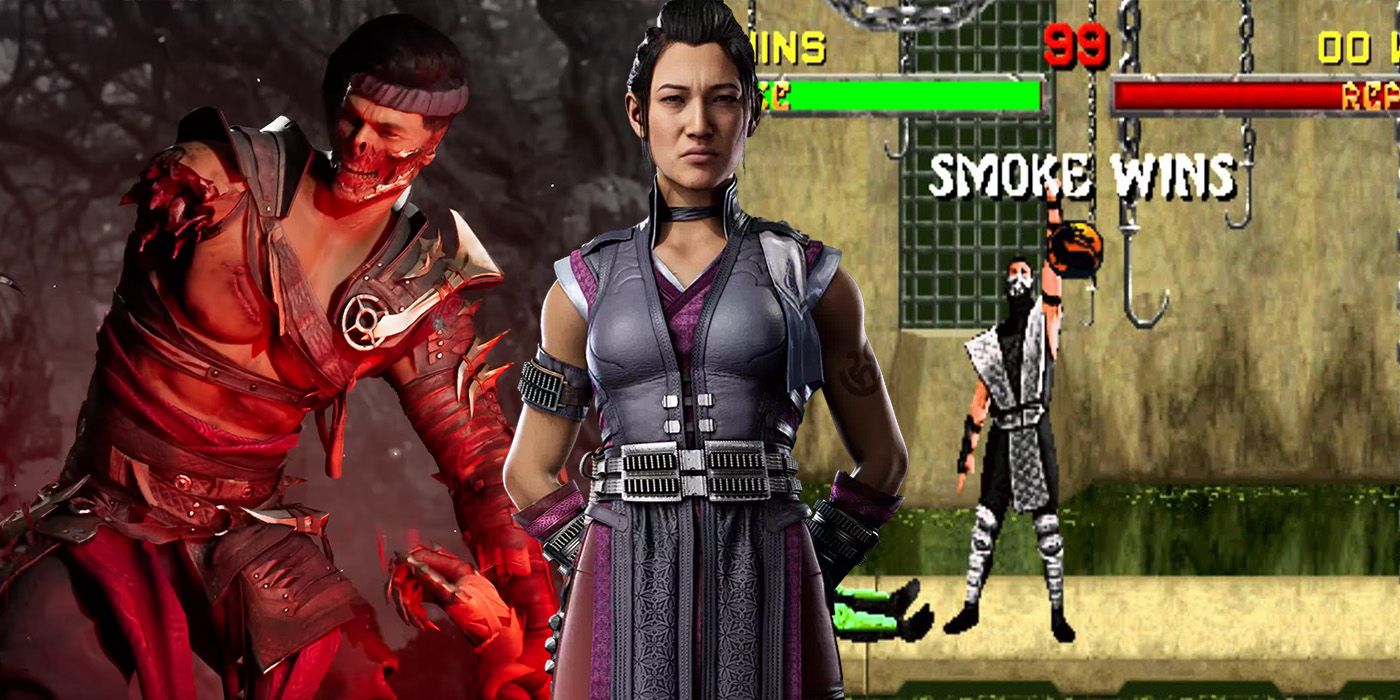 Havik, Li Mei and Smoke from various Mortal Kombat games