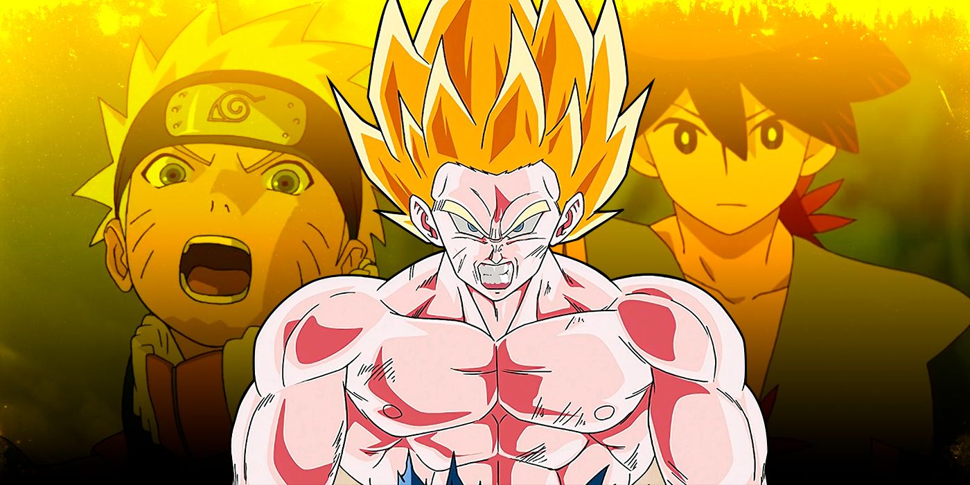  Super Saiyan Goku, Naruto and Shichika