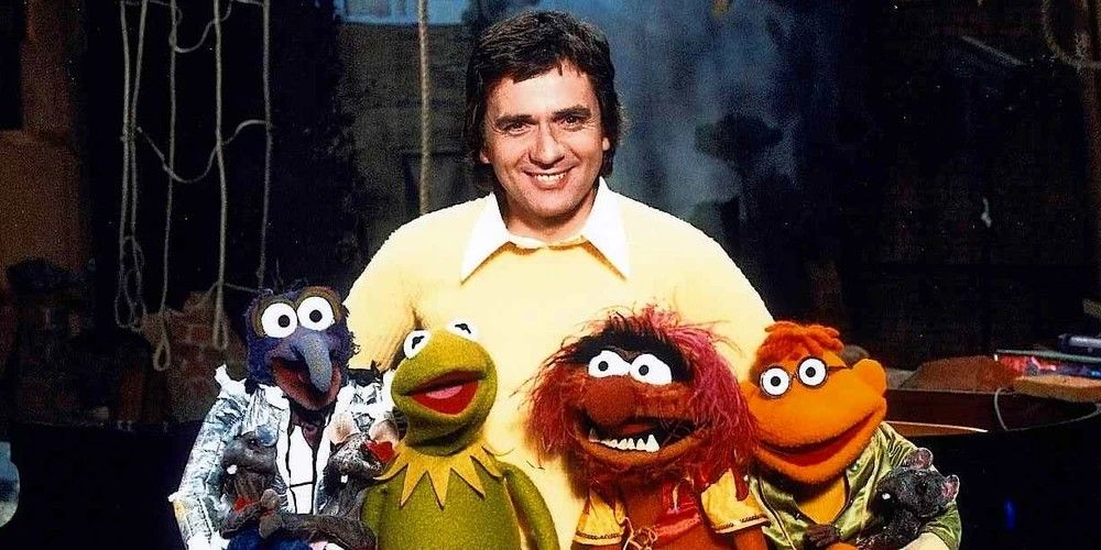 Dudley Moore com Gonzo, Kermit, Animal e Scooter no The Muppet Show