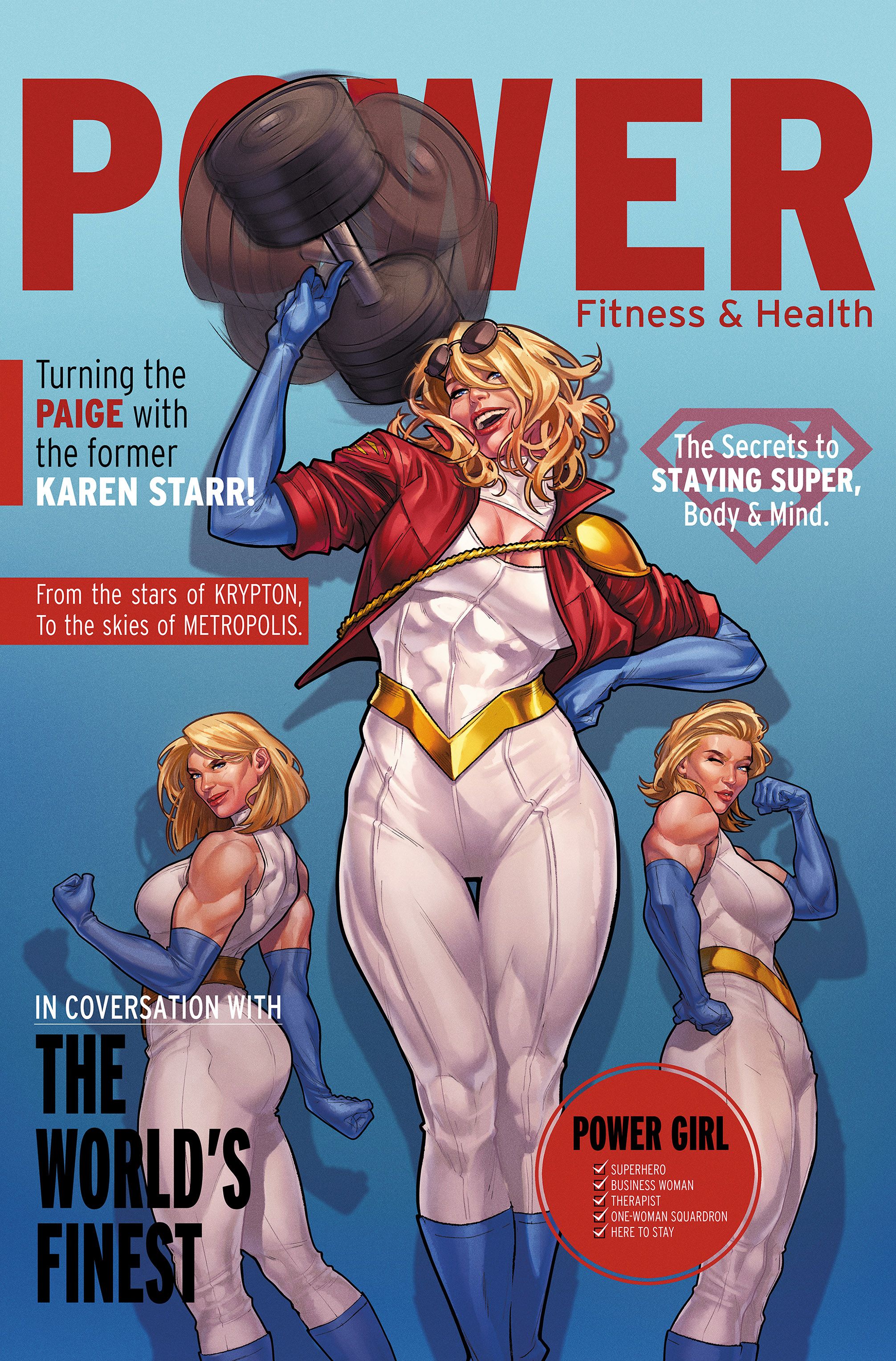 Power Girl 4 Open to Order Variant (Campbell)