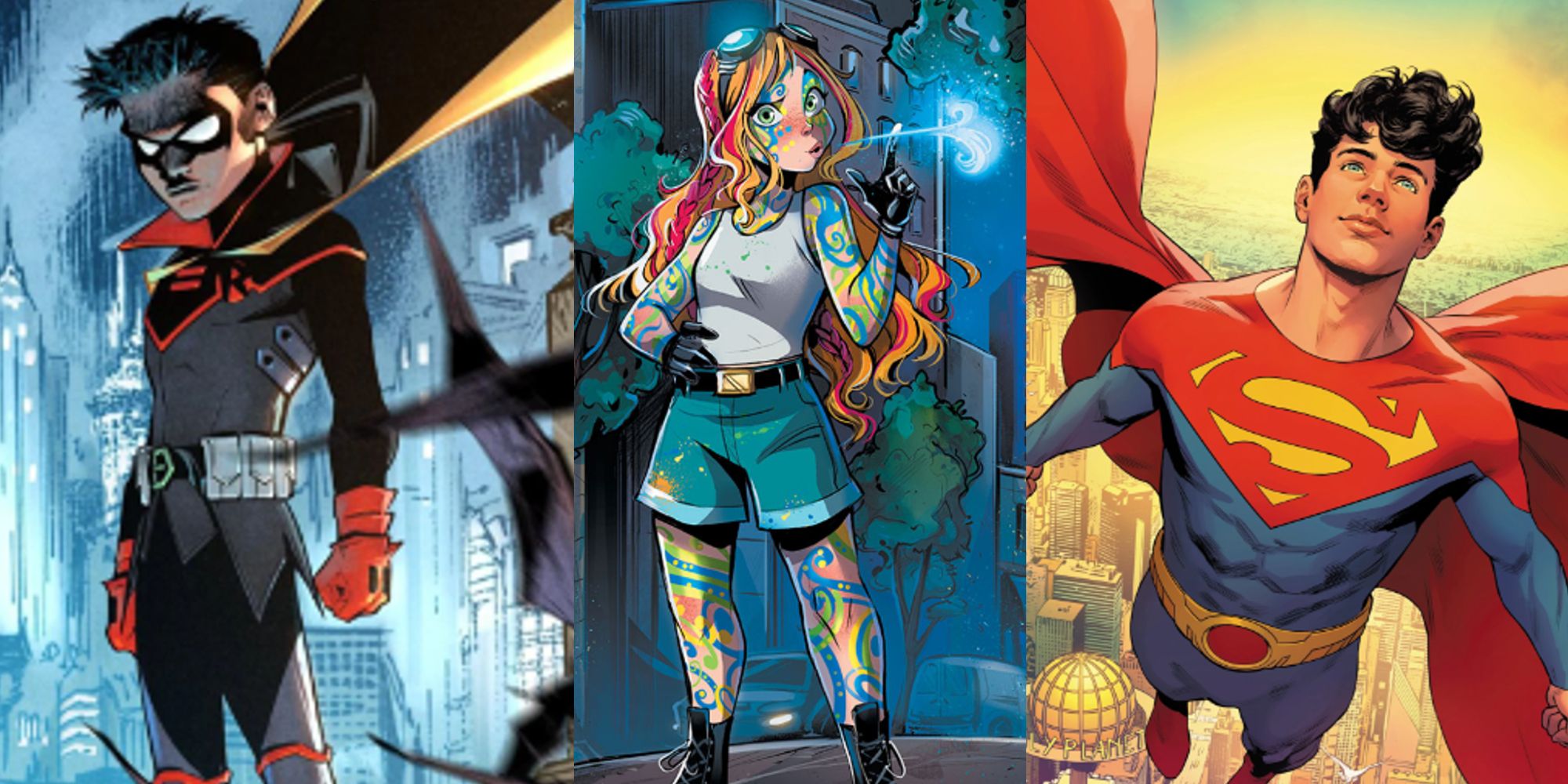 DC's Robin, Primer, and Superman