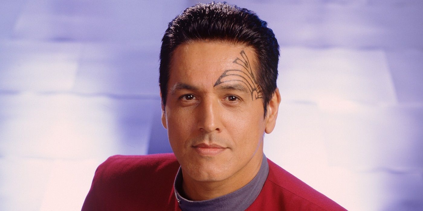Robert Beltran is Commander Chakotay on Star Trek Voyager
