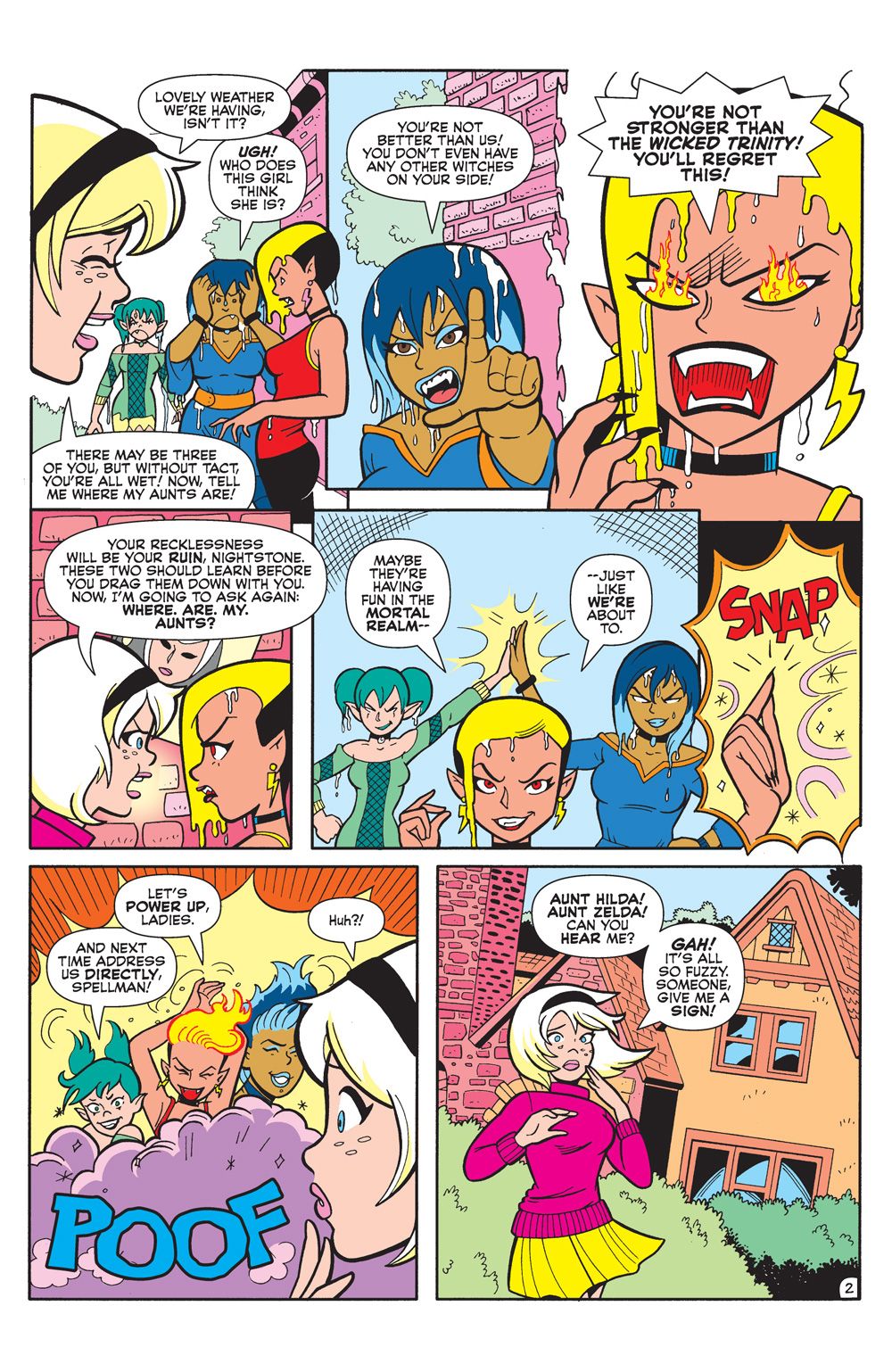 Archie Mondays Sabrina Digs Into Archie History To Face The Wicked Trinity archie-mondays-sabrina-digs-into-archie-history-to-face-the-wicked-trinity