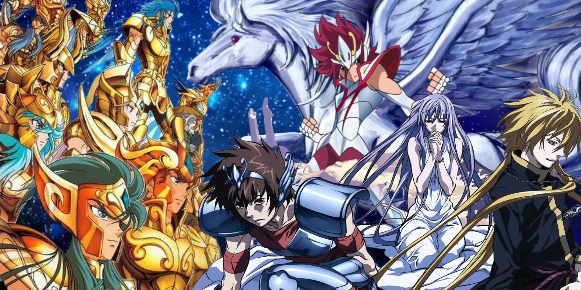 Saint Seiya central anime