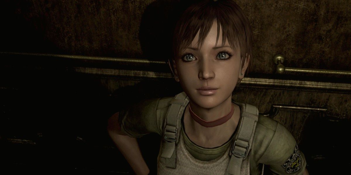 Rebecca Chambers looking up
