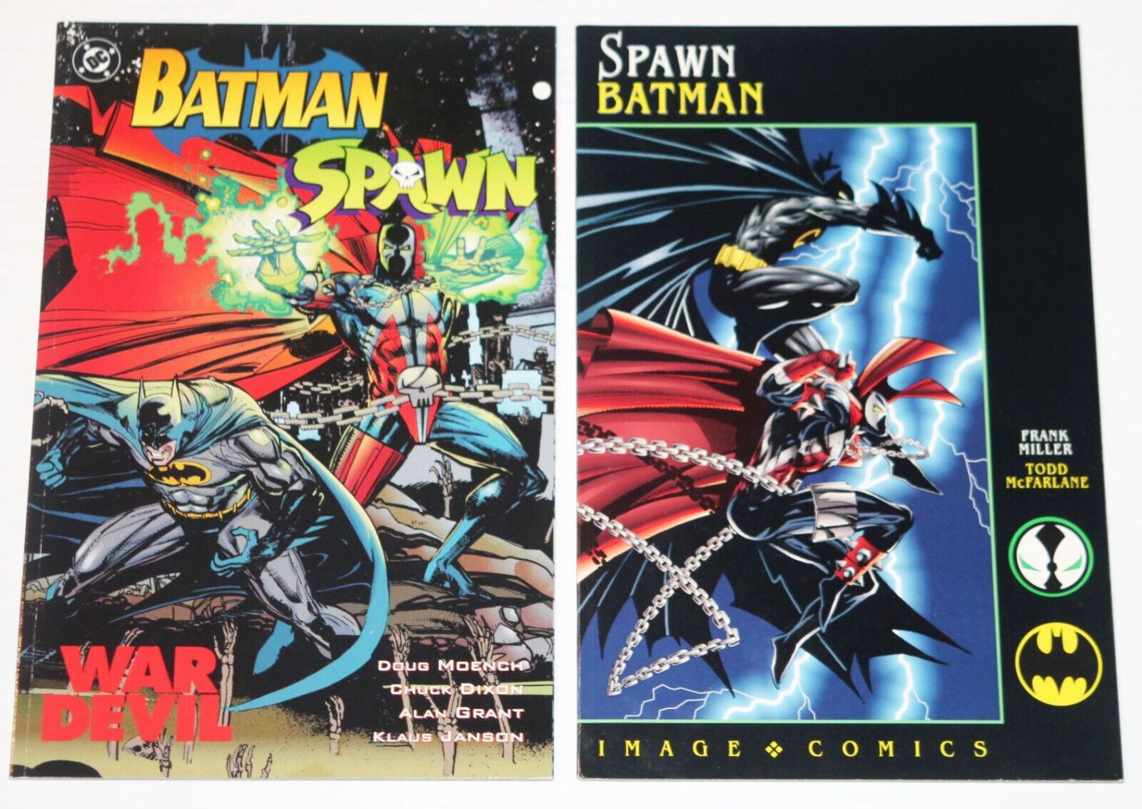 Crossovers de Batman e Spawn de 1994
