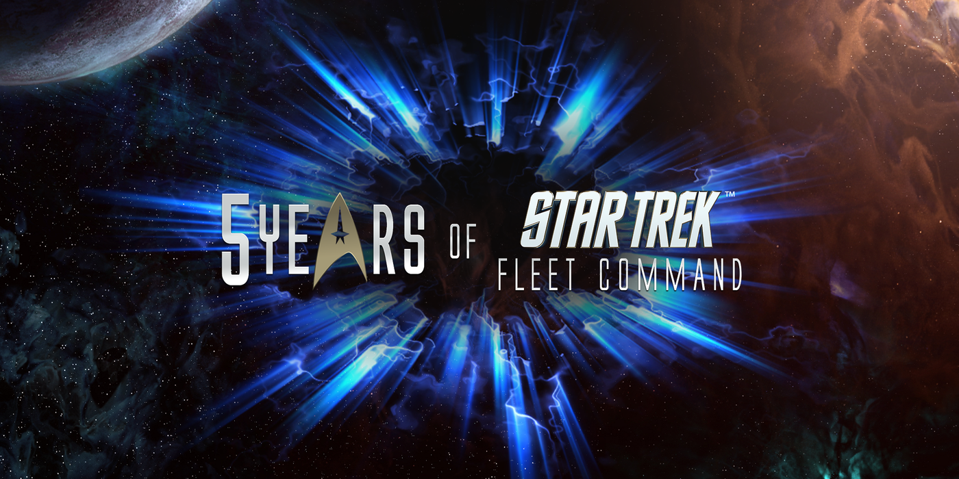 star trek fleet command 5 year anniversary picture