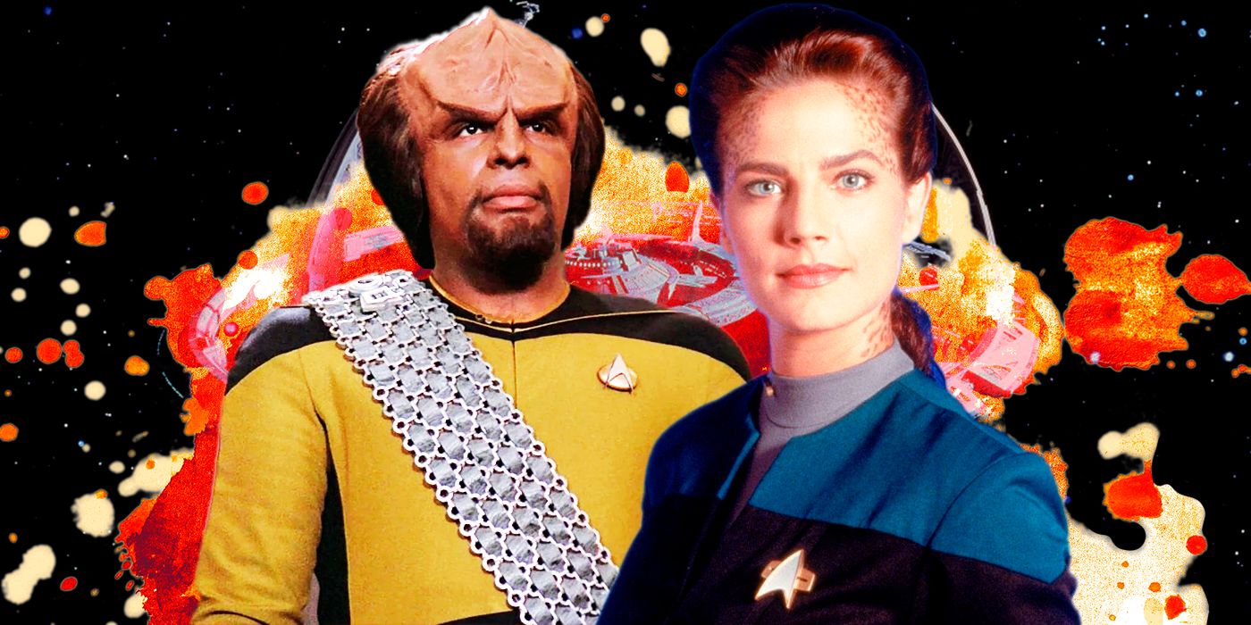Star Trek Jadzia and Worf