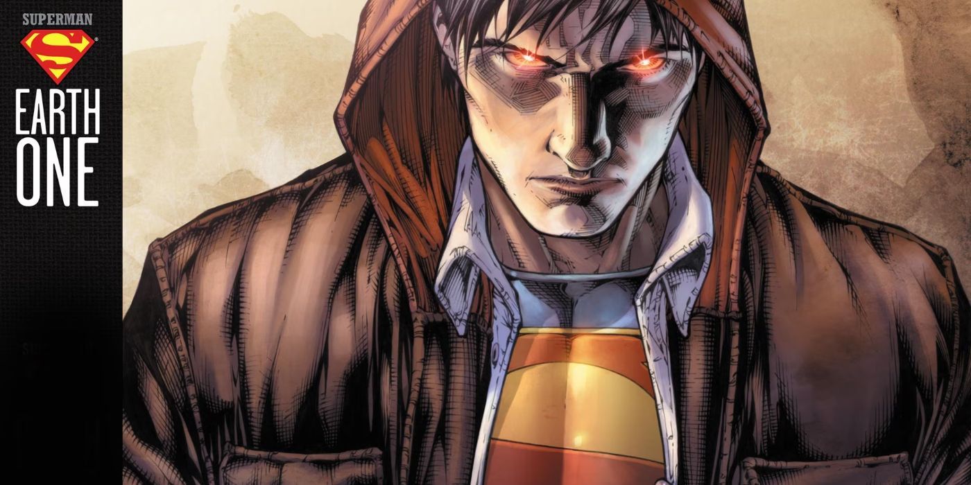Clark Kent revela seu traje na capa de Superman: Earth One.