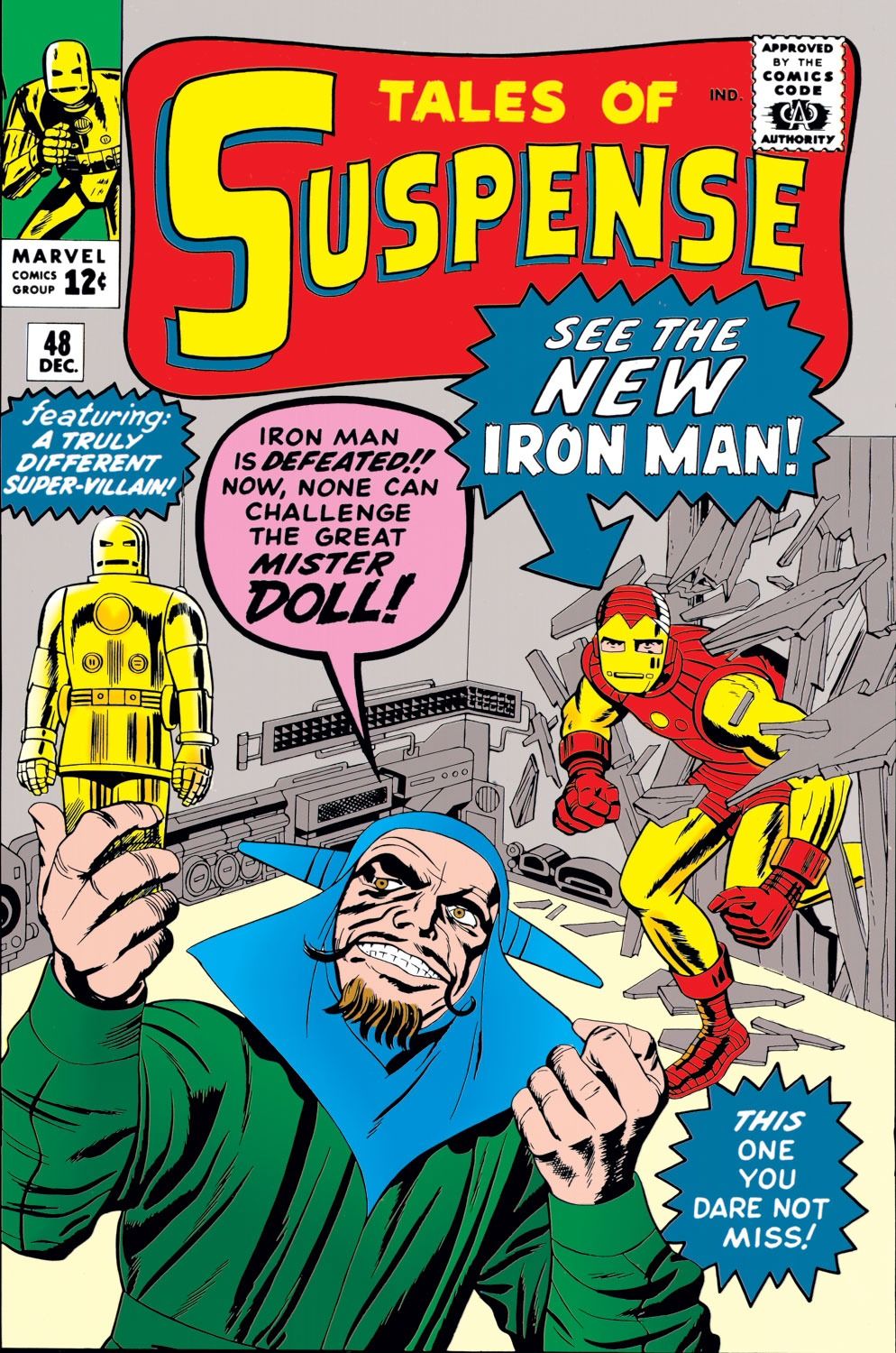 The cover of Tales of Suspense