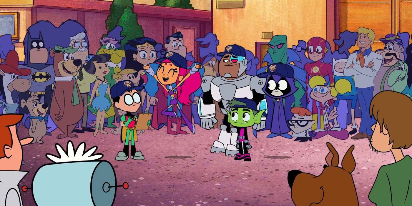 The Teen Titans round up Warner Bros.' animated icons.