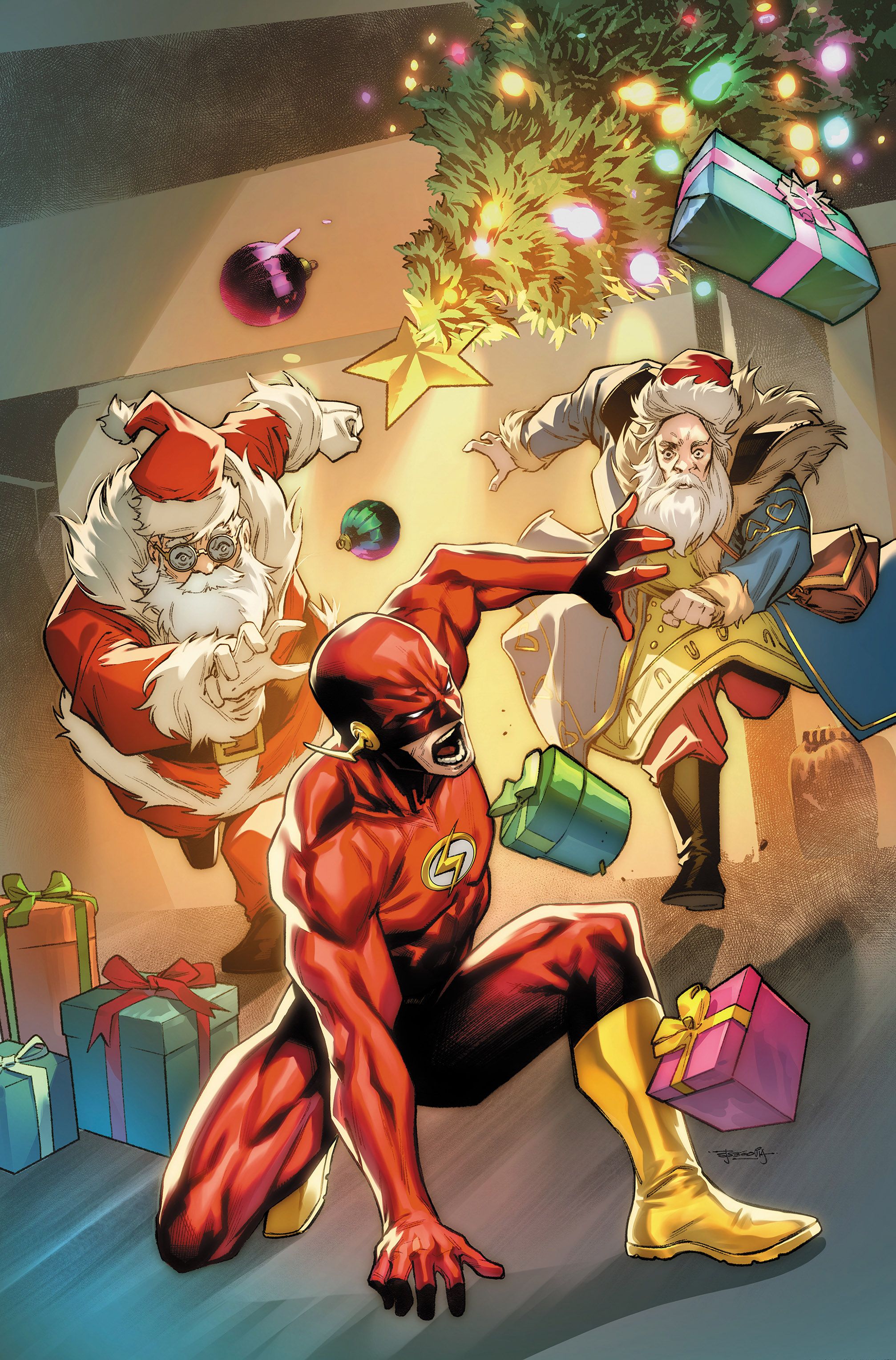 The Flash 4 Santa Variant