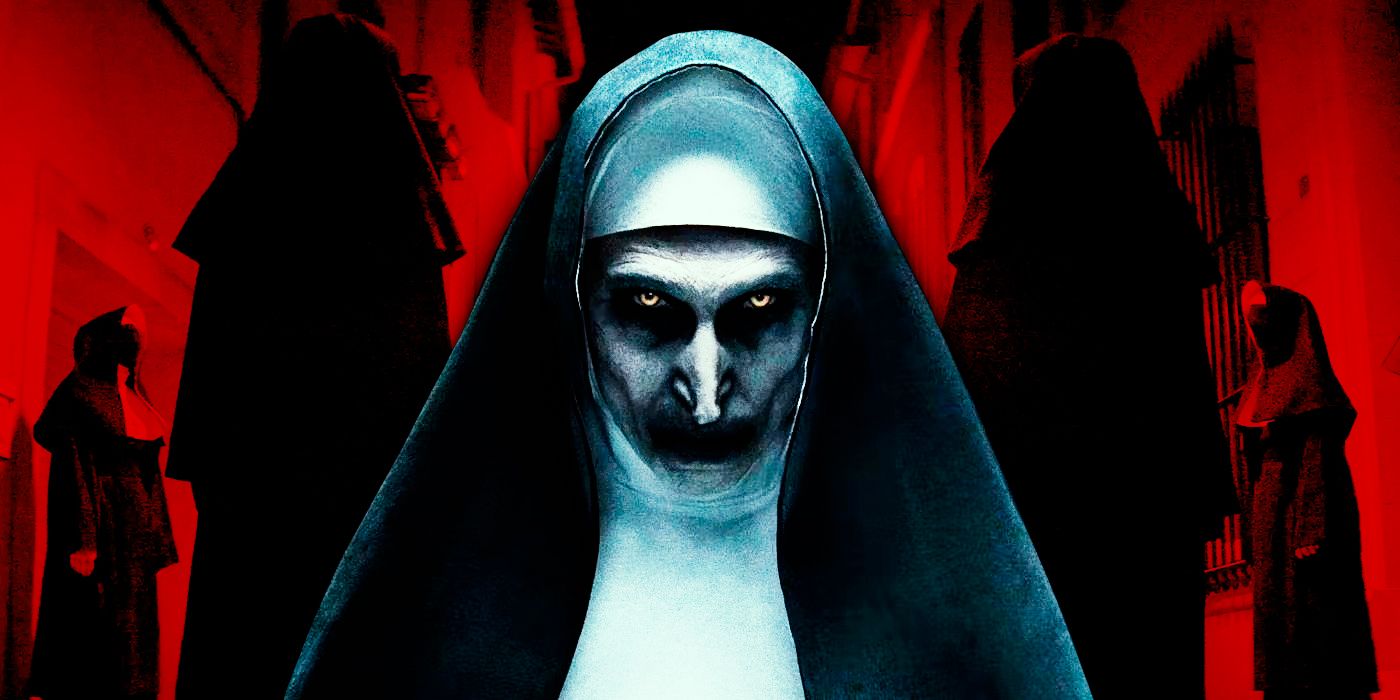 Valak gives a sinister stares in The Nun II