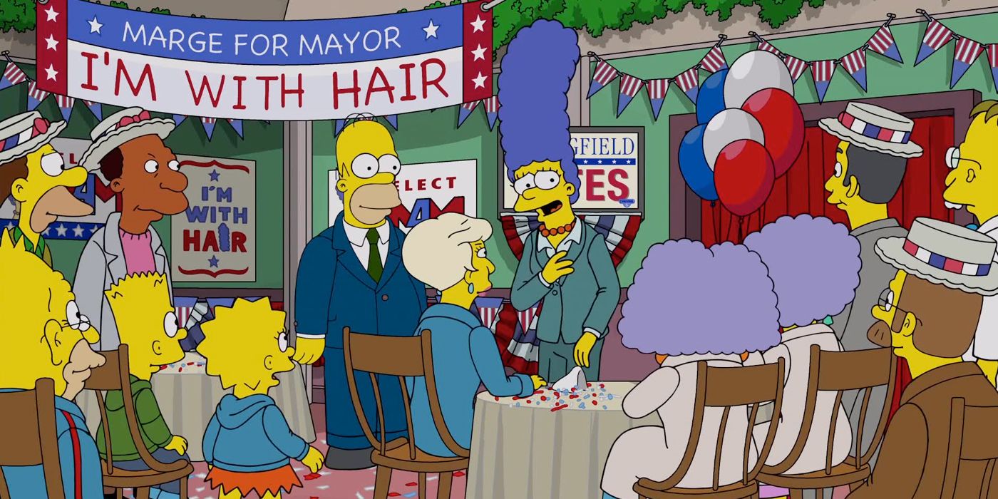 The Simpsons Was Homer Or Marge The Better Springfield Mayor 5066