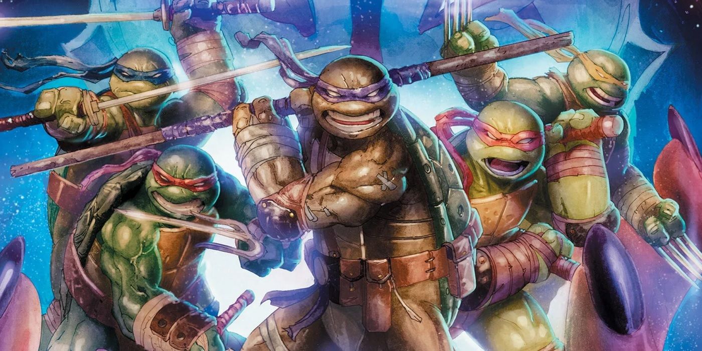 Turtles in action in TMNT #139