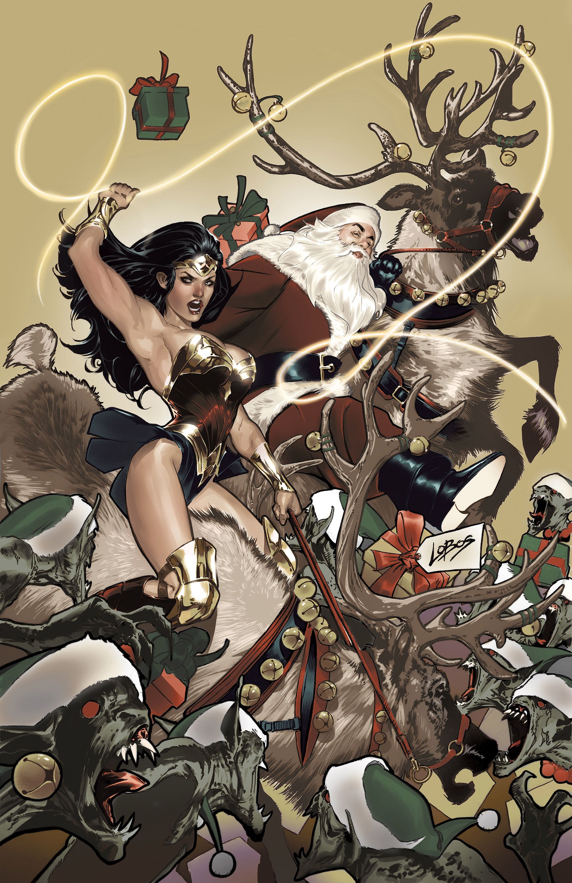 Wonder Woman 4 Santa Variant