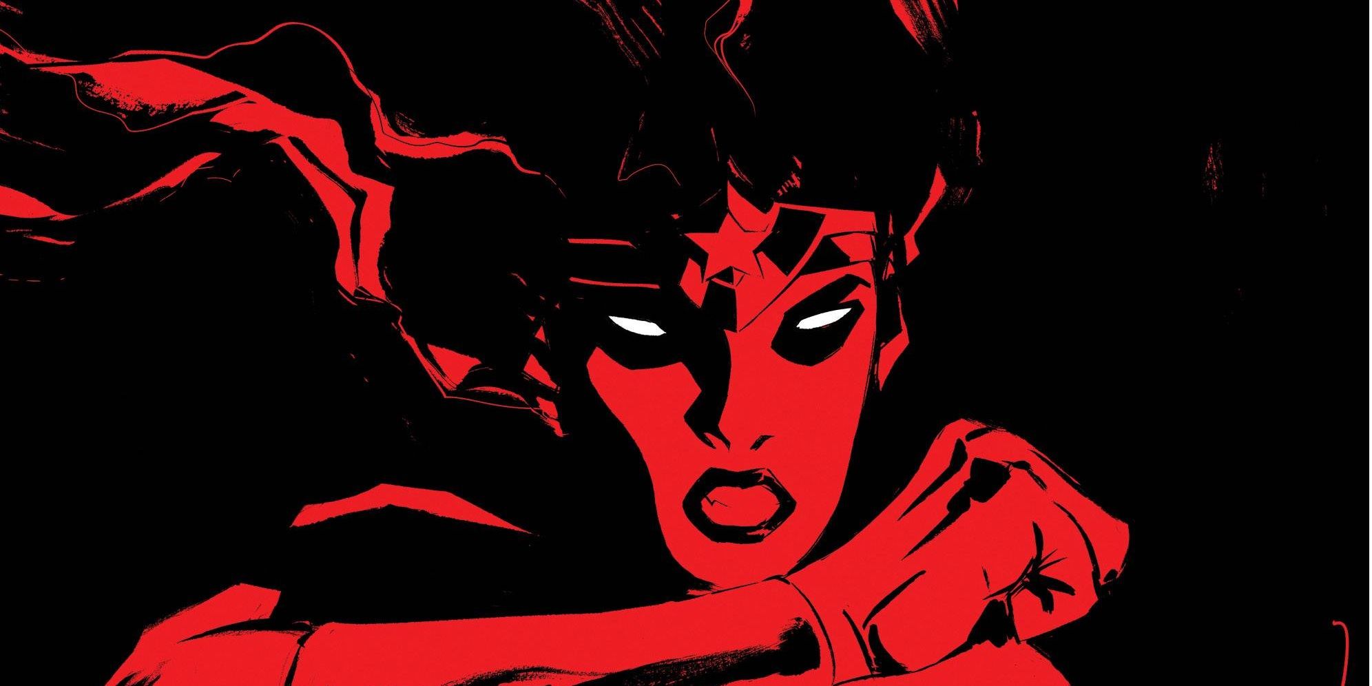 Wonder Woman Knight Terrors Red-Black