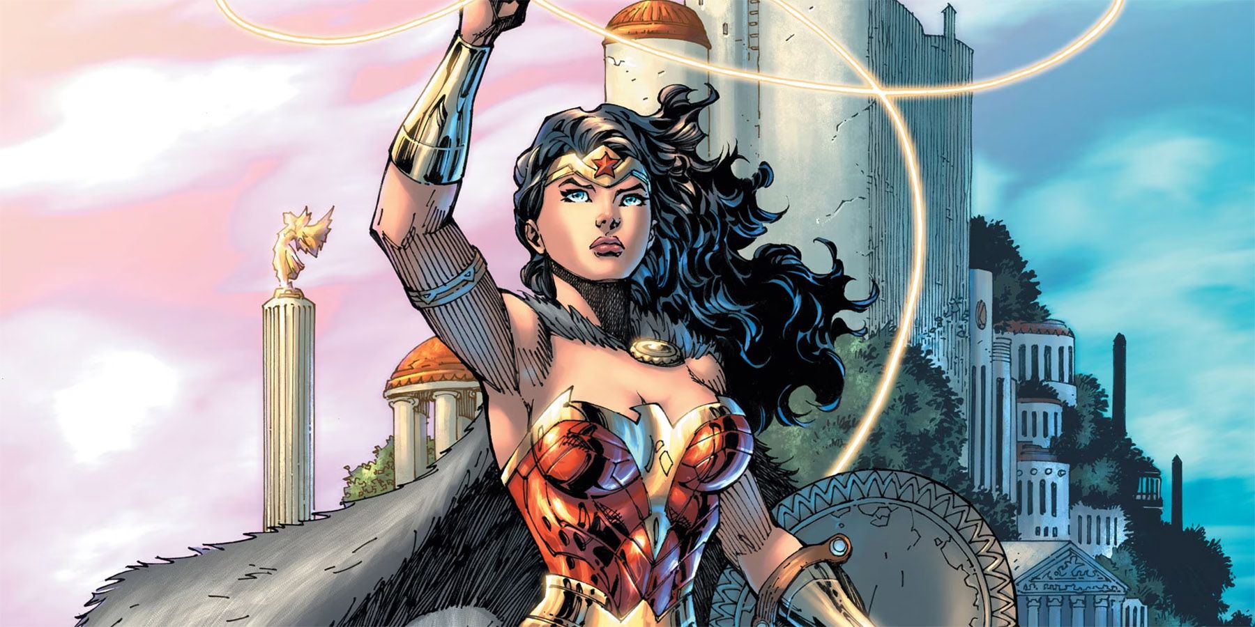 Wonder Woman #1 Reprint Cover by Jim Lee, Scott Williams, and Alex Sinclair