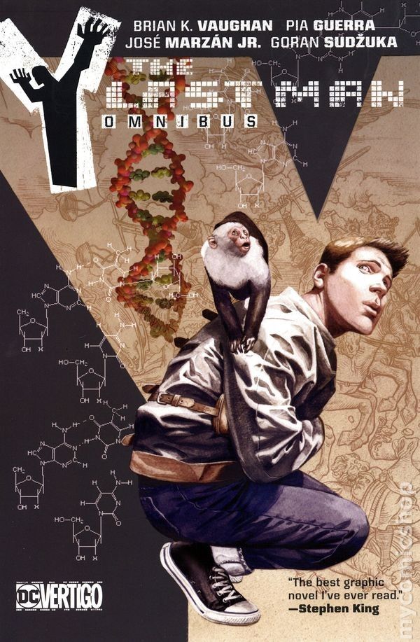 O personagem principal de Y: The Last Man está com seu macaco