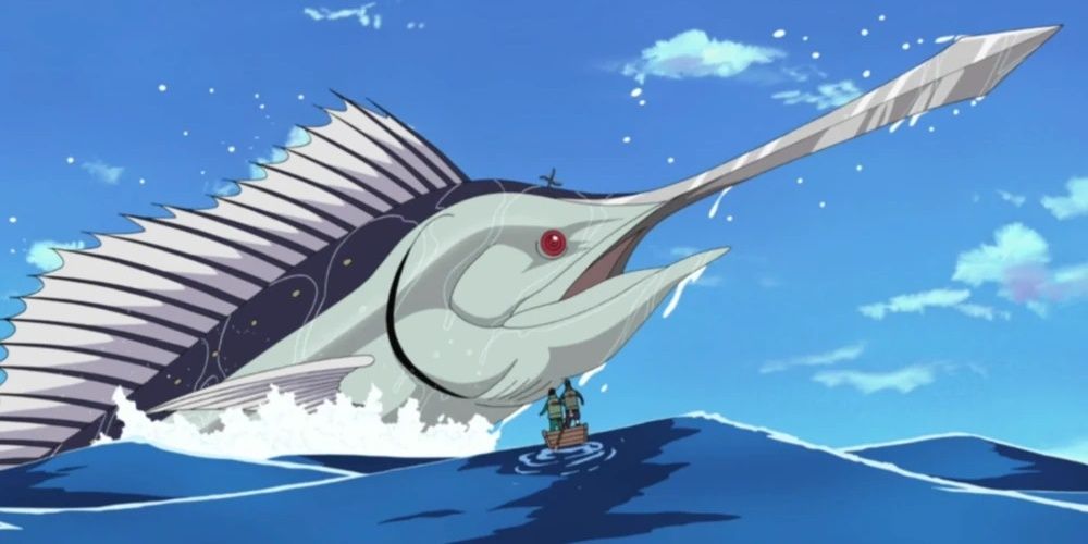 a giant marlin summoning beast in naruto