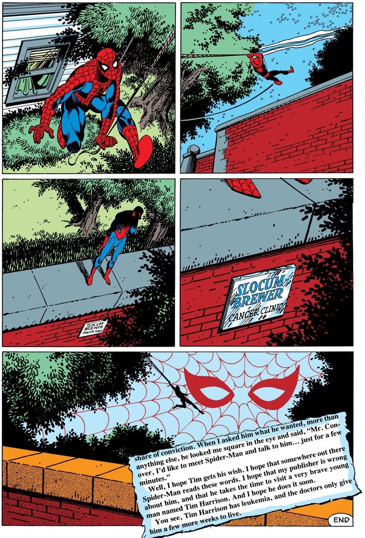 We learn that Tim is near death