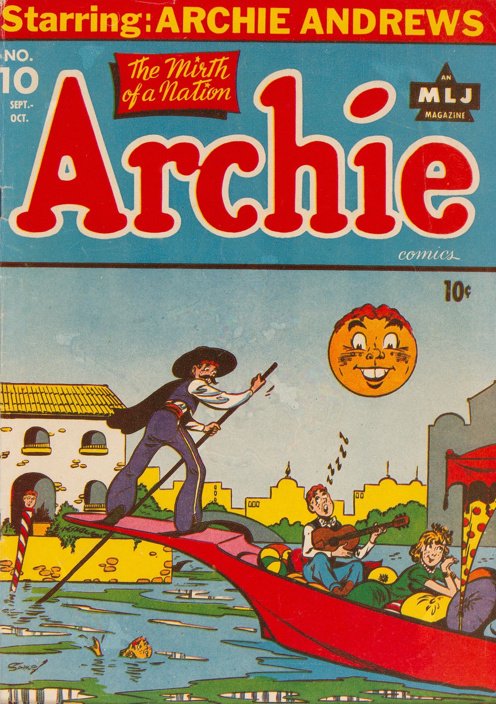 The cover of Archie Comics #10