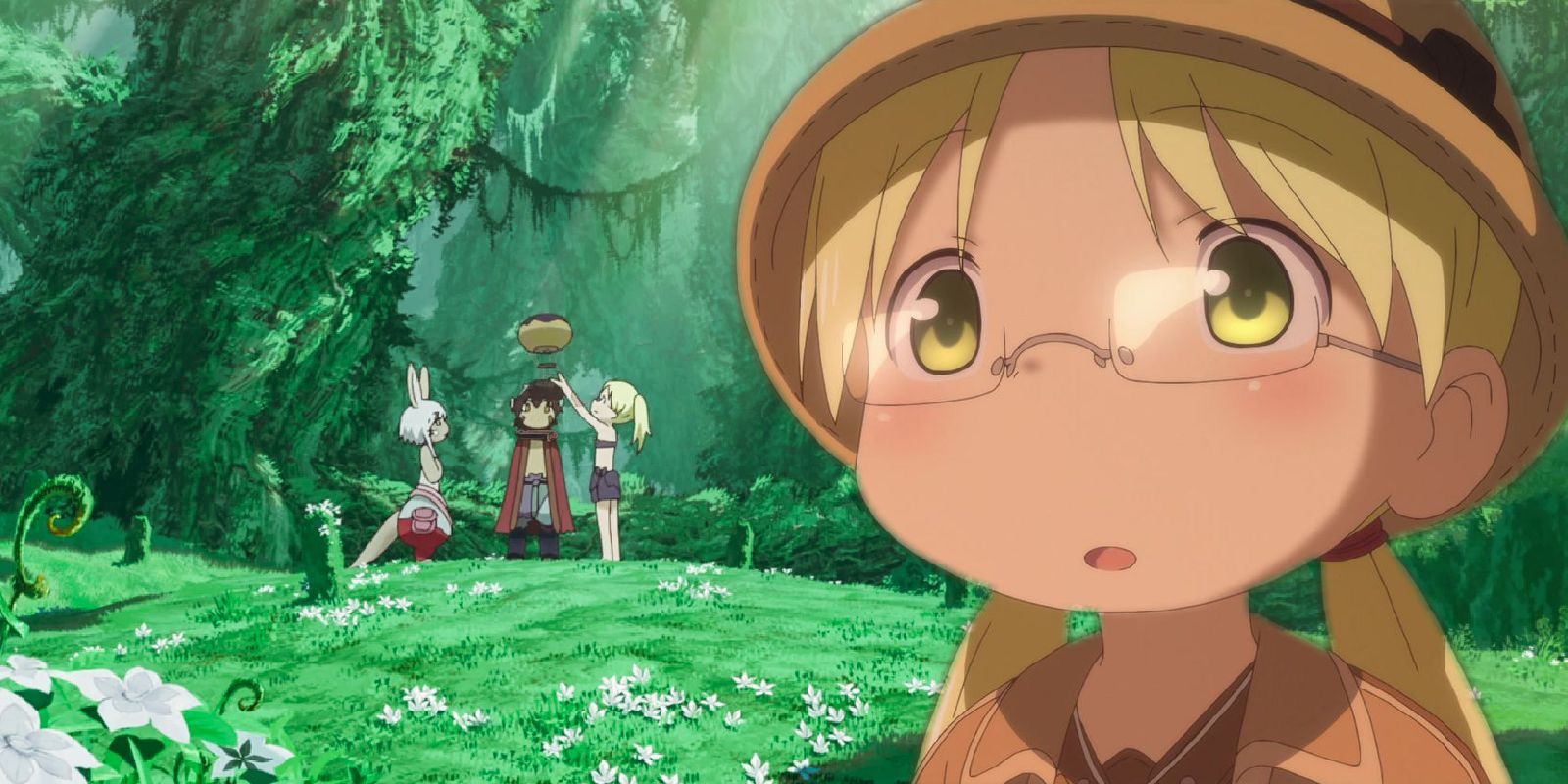 Riko looking upset in Made in Abyss anime