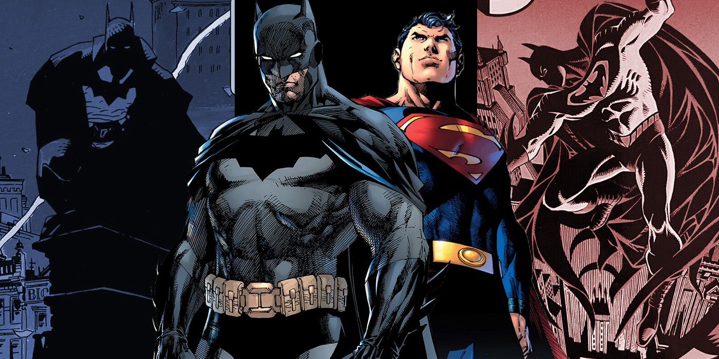 Batman and Superman with Elseworlds Gotham by Gaslight and Speeding Bullets
