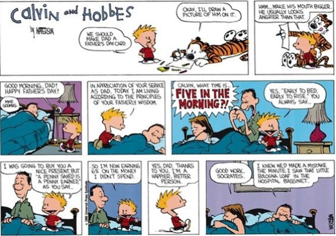 Best Calvin & Hobbes Comics Featuring Calvin's Parents